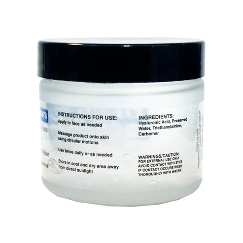 Clear Hyaluronic Acid Facial Gel