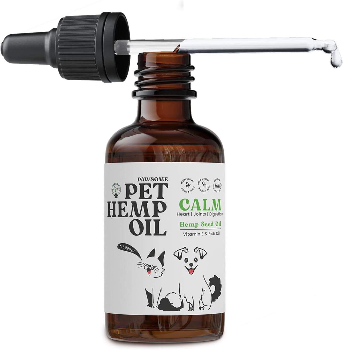 Hemp Oil for Dogs and Cats