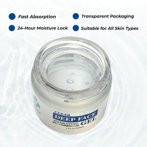 Clear Hyaluronic Acid Facial Gel