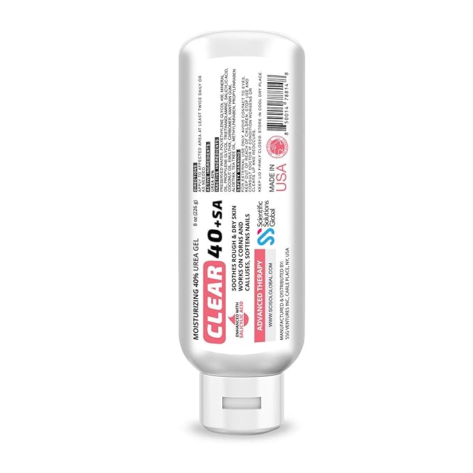 CLEAR 40 - 40% Urea Gel with Salicylic Acid