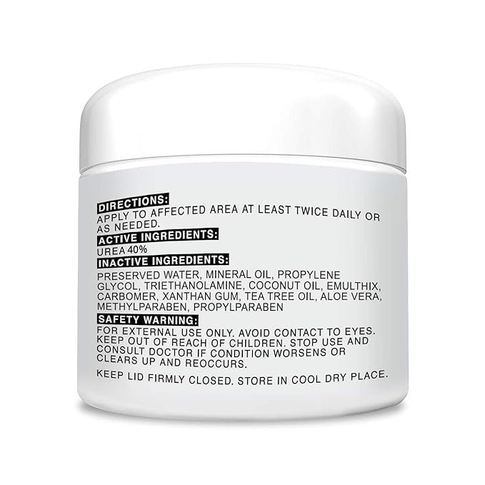 CLEAR 40 - 40% Urea Gel, 4 oz - Hyaluronic Acid