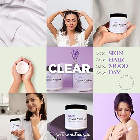 CLEAR Lavendar Coconut Oil