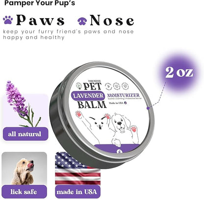 Pet Lavender Balm for Dogs & Cats