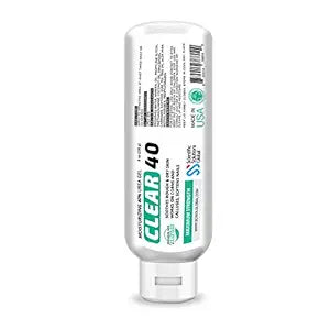 CLEAR 40, 40% Urea Gel, 4 oz w/Tea Tree & Coconut Oil, Aloe Vera Extract