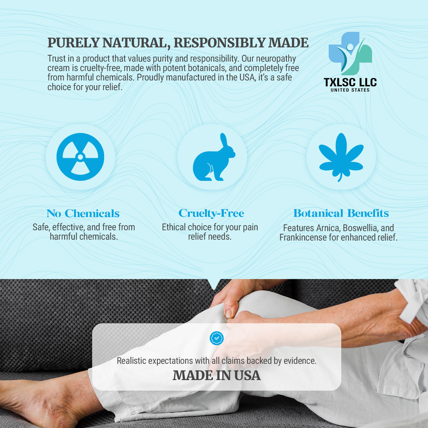 Bio Relieve BIO RELIEF Neuropathy Cream – Clear Bio Relief