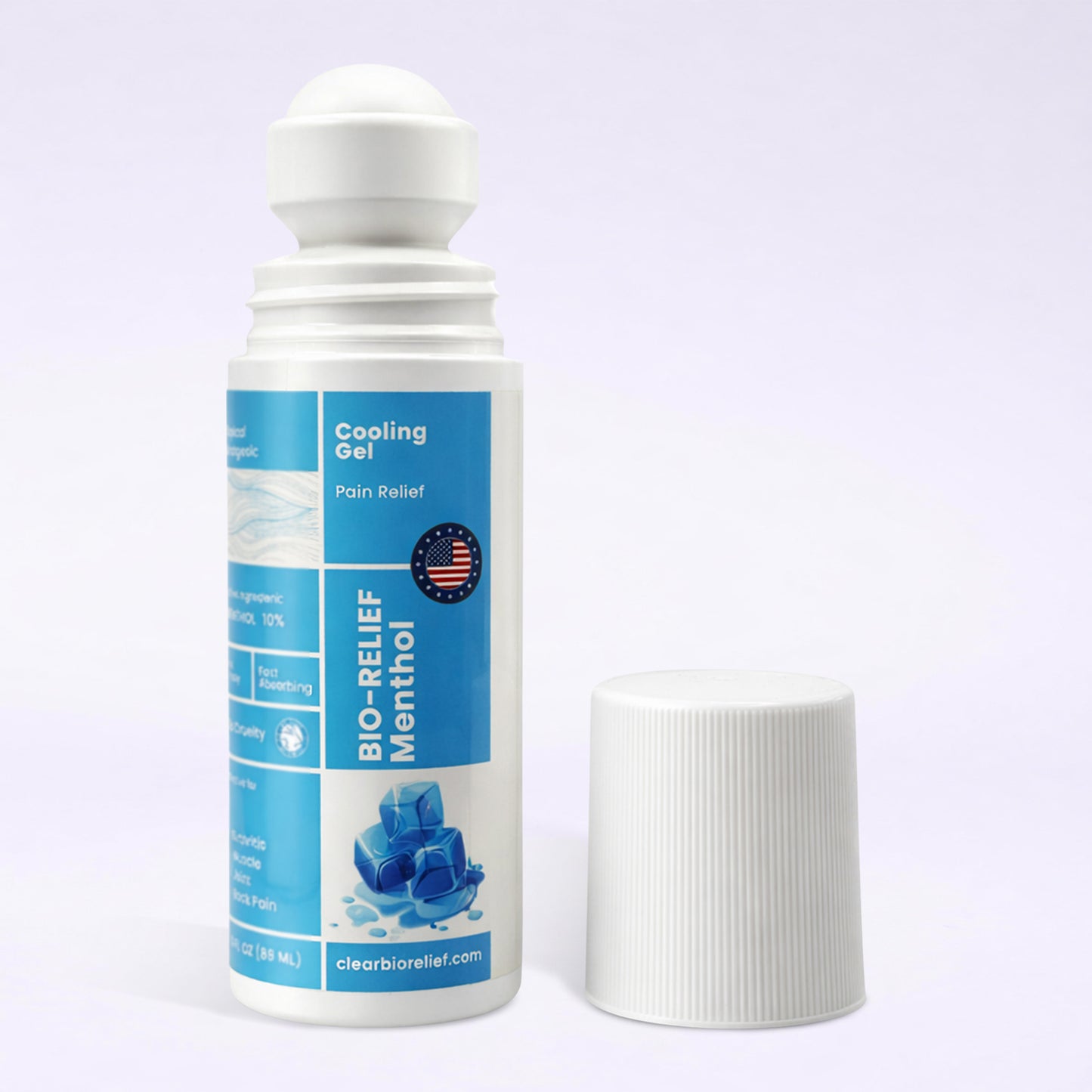 BIO-RELIEF Pain-relief Roll On -  10% Menthol & Arnica