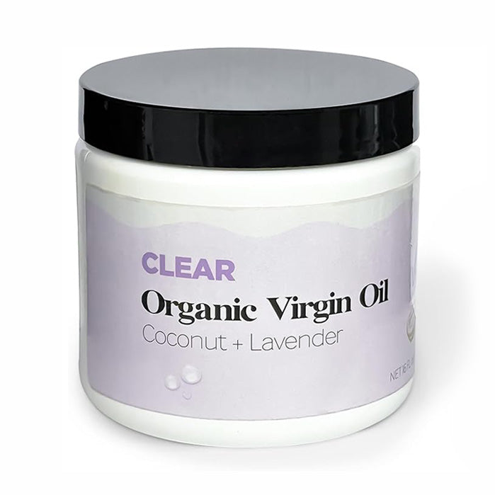 CLEAR Organic Virgin Lavendar Coconut Oil