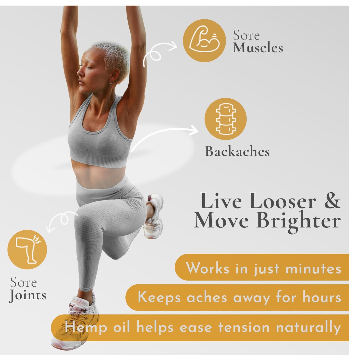 BIO-RELIEF Pain-relief Roll On with Turmeric Extract